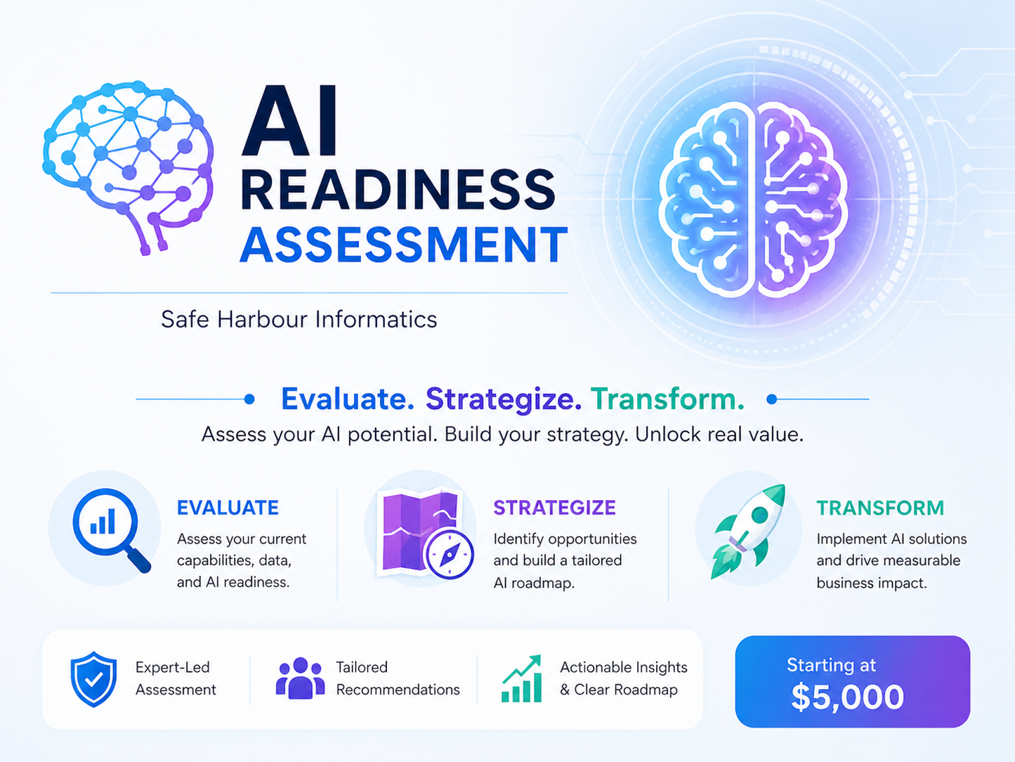 AI Readiness Assessment — Safe Harbour Informatics